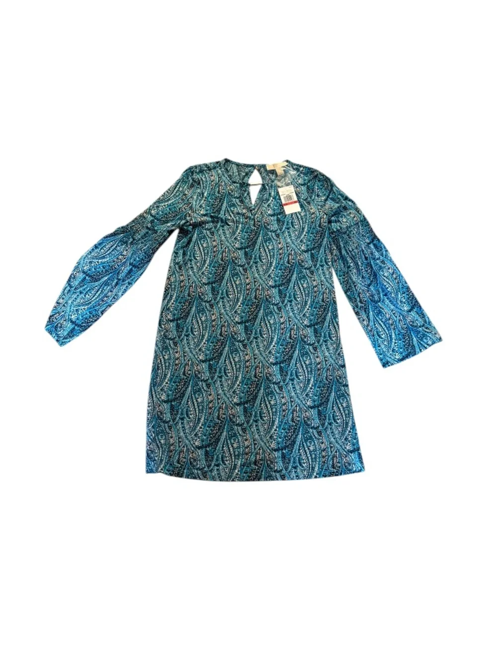 Michael kors green teal tunic dress nwt new XS